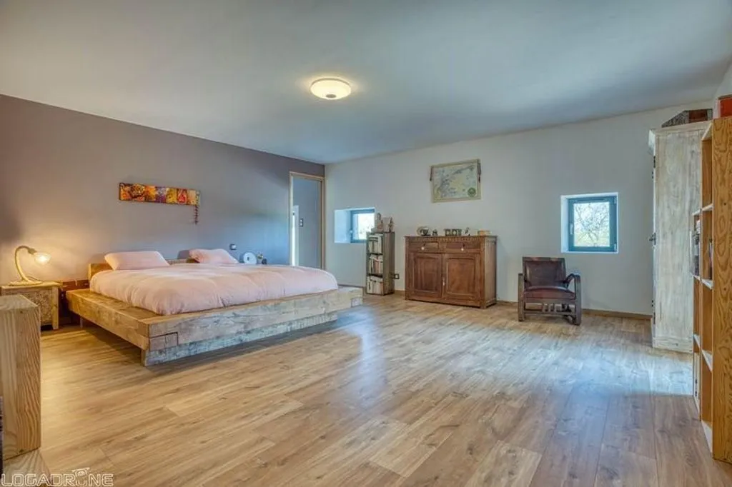 Camere da letto - Renovated Stone Farmhouse with Pool in Saint-Perdoux