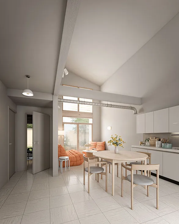 Sala da pranzo - Eco-Friendly Homes with Private Gardens in Angers