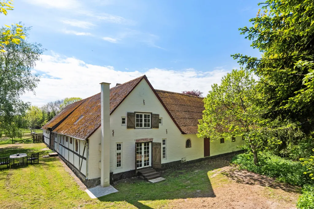 Aerial - Villa with Extensive Grounds in Tessebølle