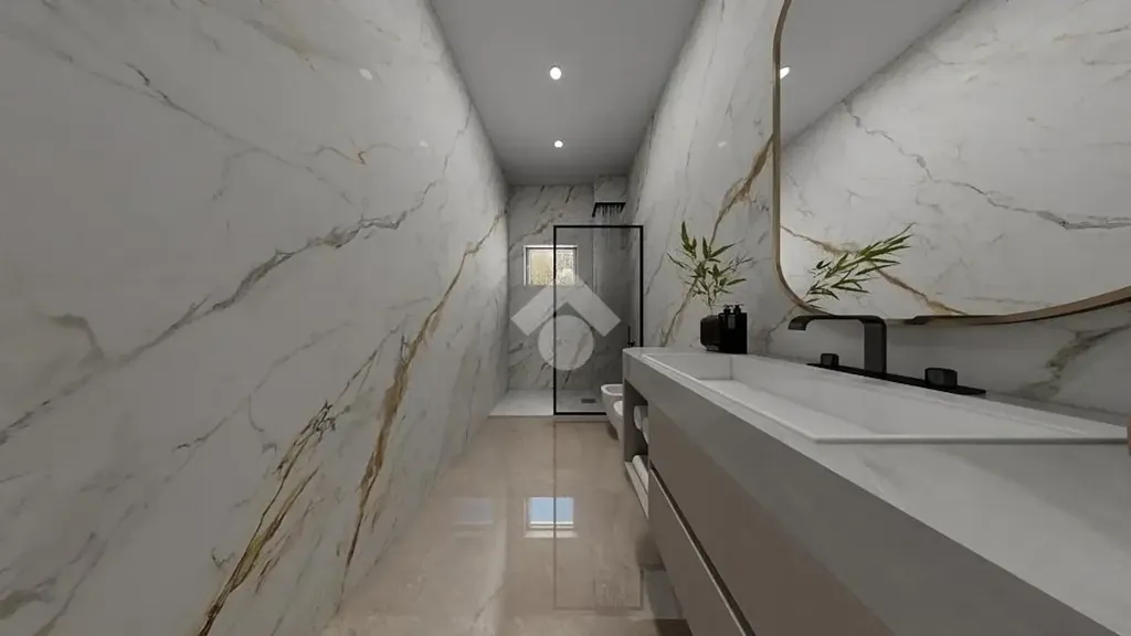 Salles de bain - Apartment with Balcony in Niguarda, Milan