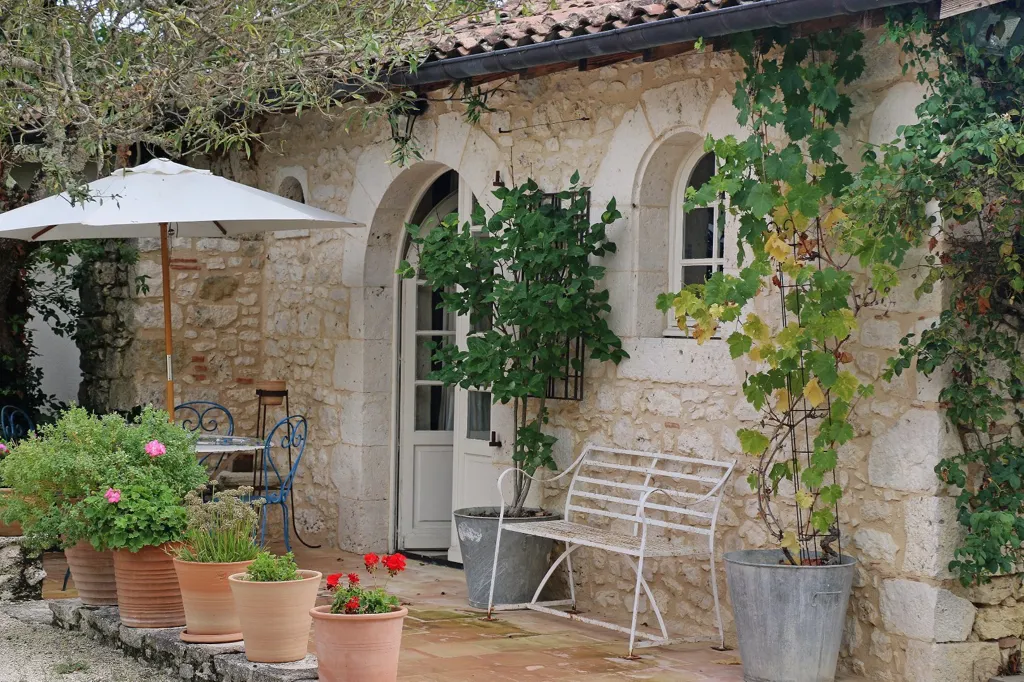 Terrasse - Château avec Vue sur les Pyrénées près de Toulouse
