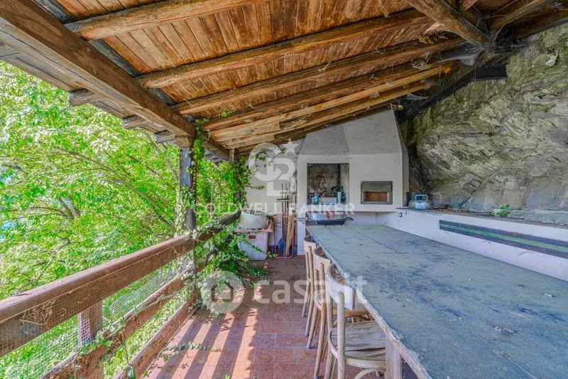 Terrasse - Panoramic Villa with Private Park in Costa Volpino