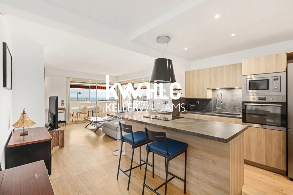 Köök - 5-Piece Apartment with Sea View in Antibes