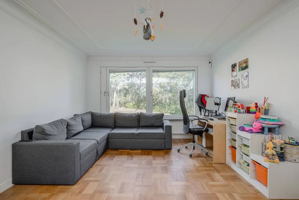 Living Room - Apartment with Balcony in Stockholm