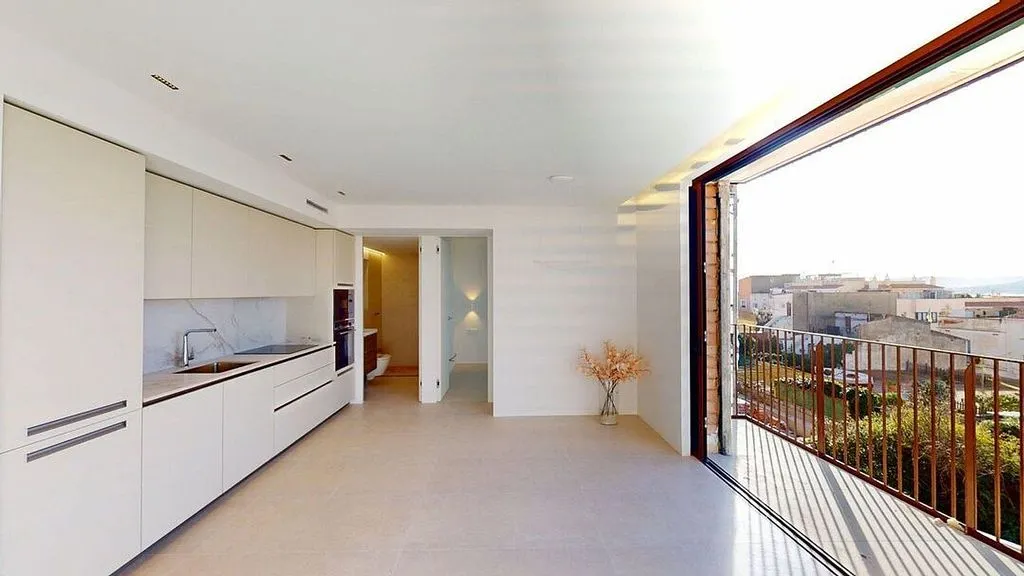 Cuisine - 1-Bed Flat with Pool in Centre-El Pedró
