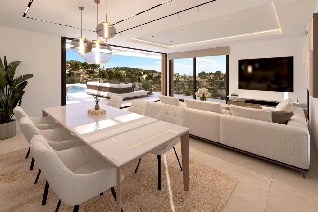Salle à manger - New-Build Villa with Sea View in Calpe