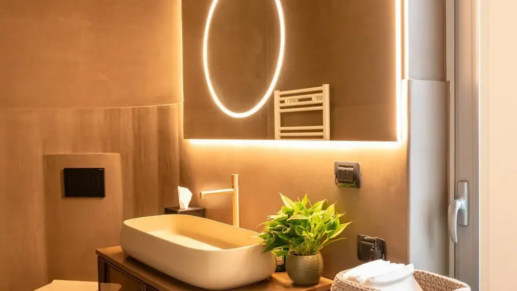 Salles de bain - Designer Loft with Private Garden in Busto Arsizio
