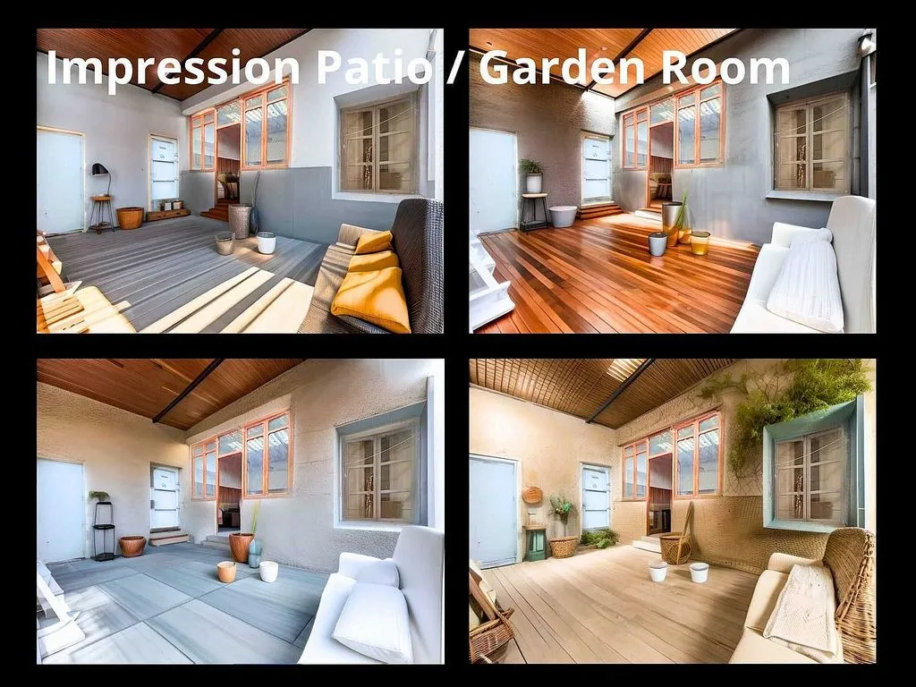 Terrasse - Corner House with Balcony in Pinoso