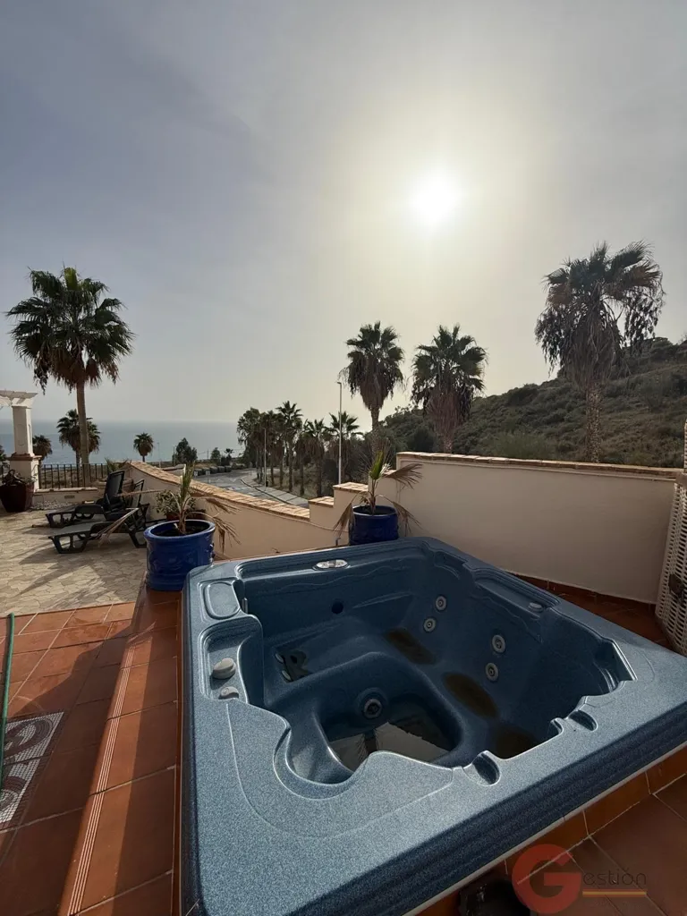Terrace - Luxury Villa with Sea View in Salobreña