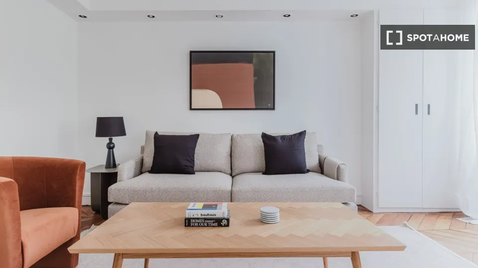Séjour - Appartement 1 Pièce à Val-De-Grâce, Paris