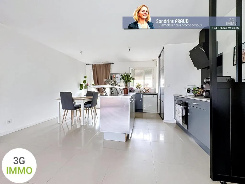 Köök - Contemporary Flat with Garden in Coutras