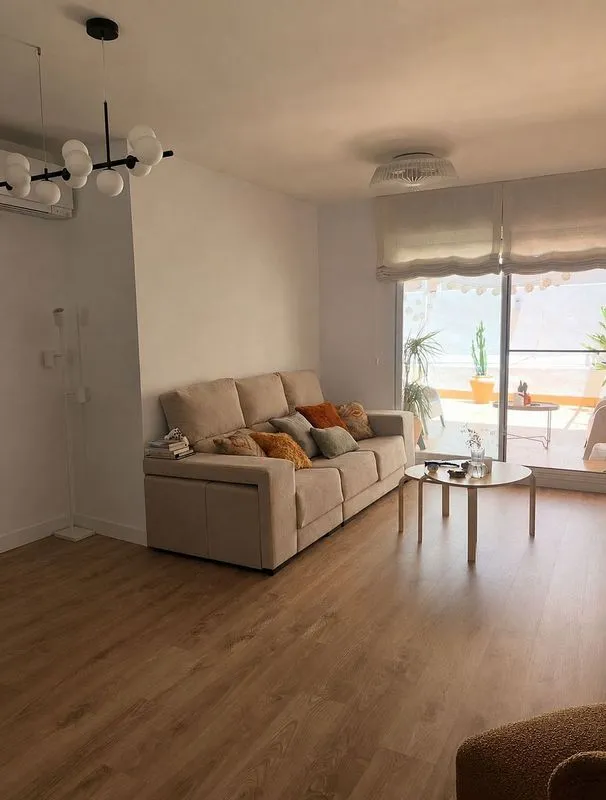 Séjour - Furnished Flat with Terrace in El Ranero