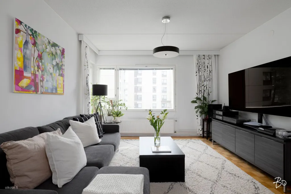 Elutuba - Apartment with Balcony and Sauna in Tapiola