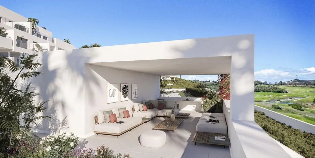 Terrasse - Penthouse with Terrace in La Alcaidesa, Cadiz