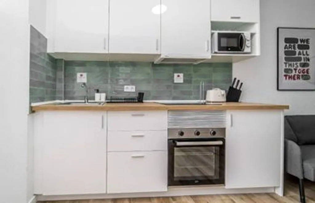 Kitchen - Furnished Flat in Valladolid with Central Location