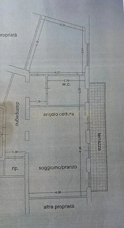 Plaan - Modernised Apartment in Central Grosseto
