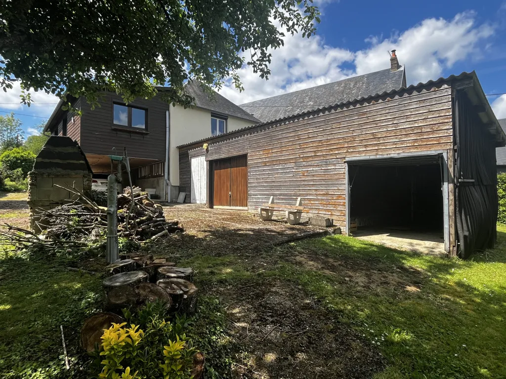 Exterior - House with Garden in Normandy, Near Shops