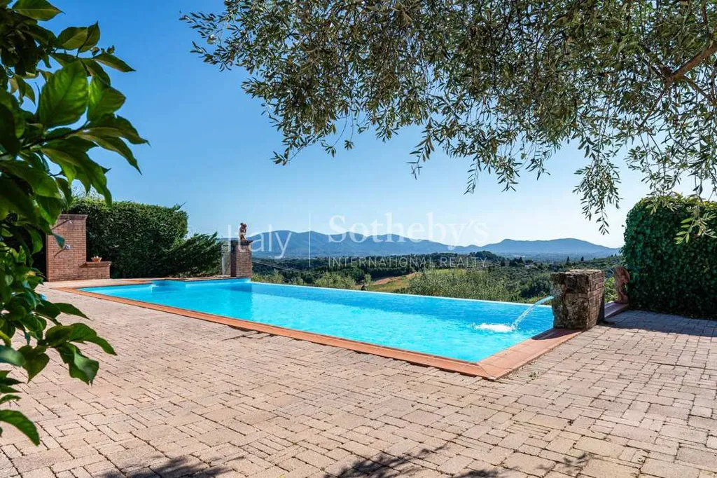 Piscine - Tuscan Farmhouse with Panoramic View near Lucca