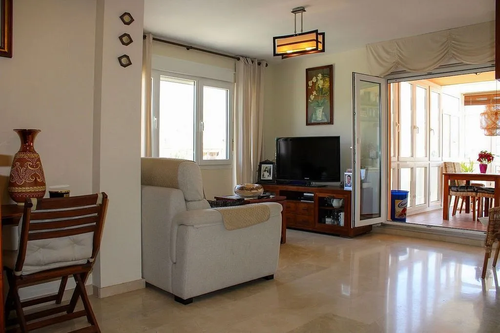 Séjour - Sea View Apartment with Terrace in Torrox Costa