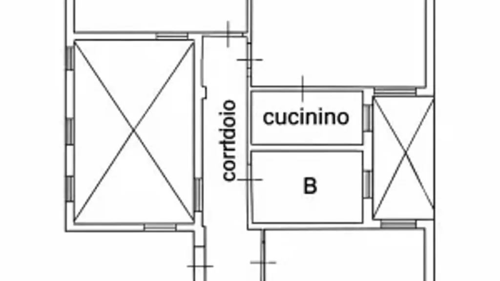 Plan - 3-Bedroom Apartment with Terrace in Andria