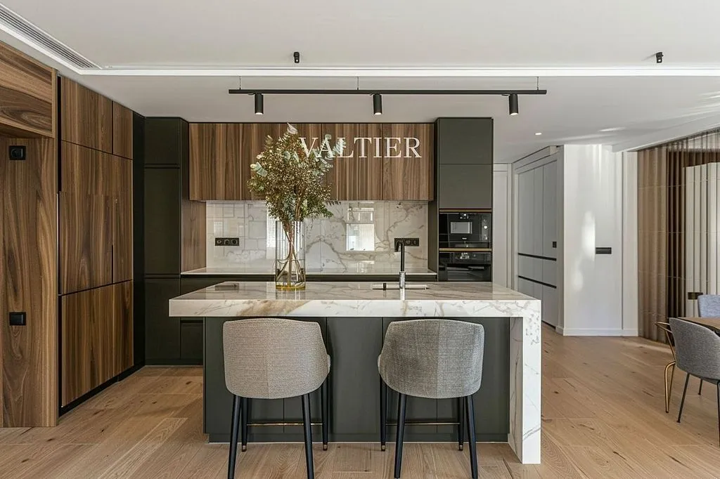 Köök - Apartment with Pool in Salamanca, Madrid