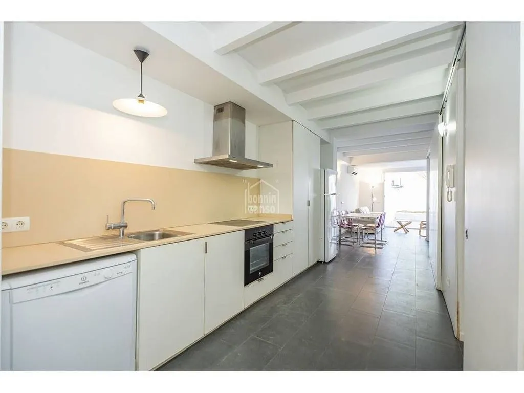 Cuisine - Apartment with Patio in Central Mahón