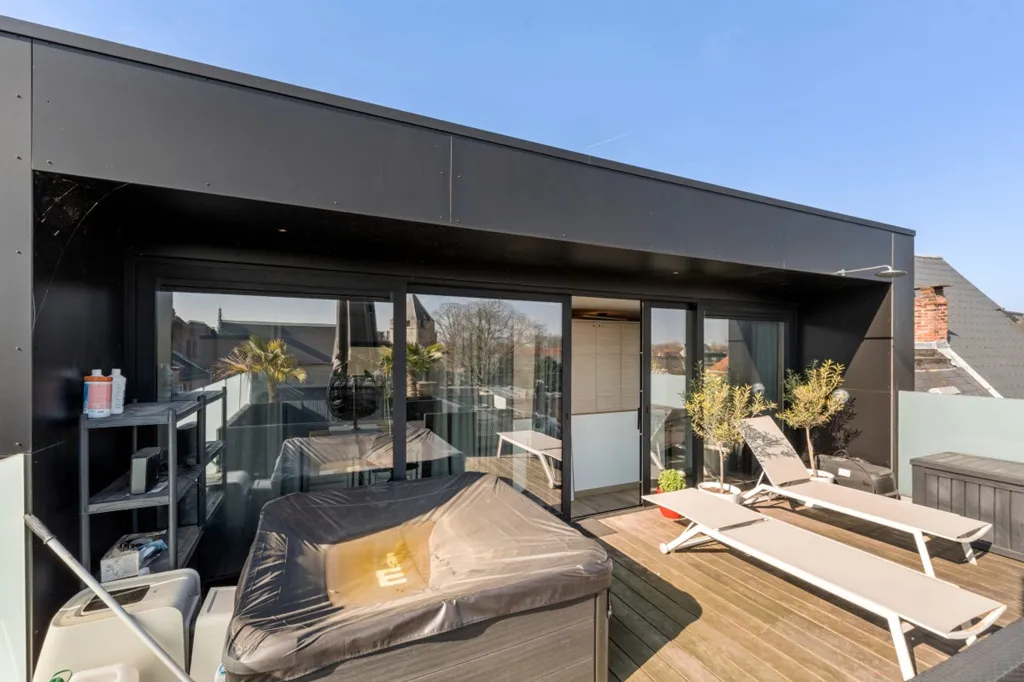 Terrasse - Appartement Rénové avec Terrasses au Centre de Dendermonde