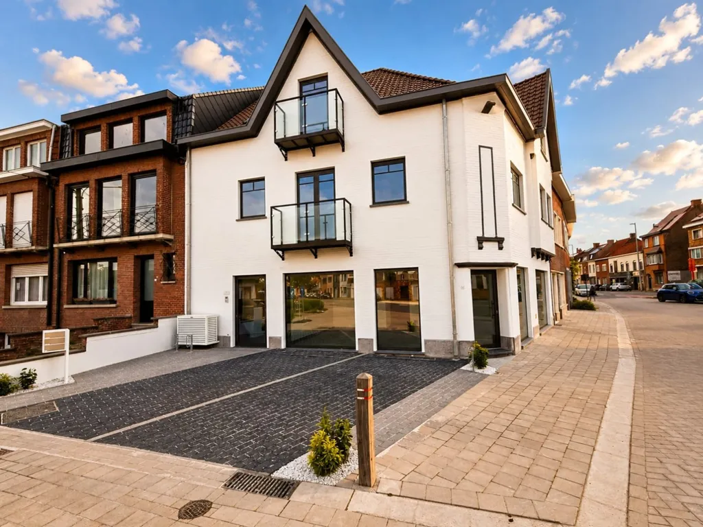Exterior - Eco-Friendly Apartment with Terrace in Kortrijk
