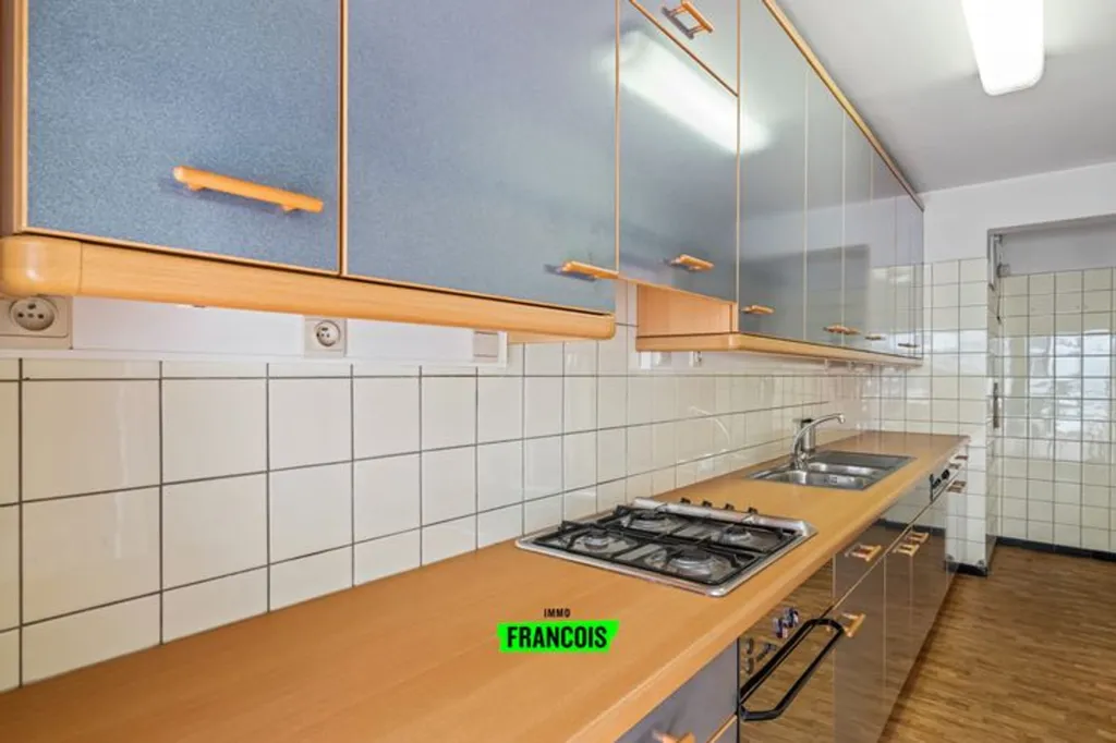 Köök - Apartment with Sea View in Ostend Centre