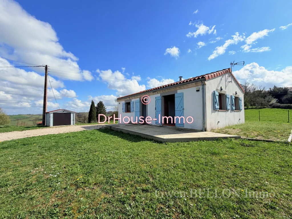 Extérieur - Maison au Calme avec Terrasse à Samouillan