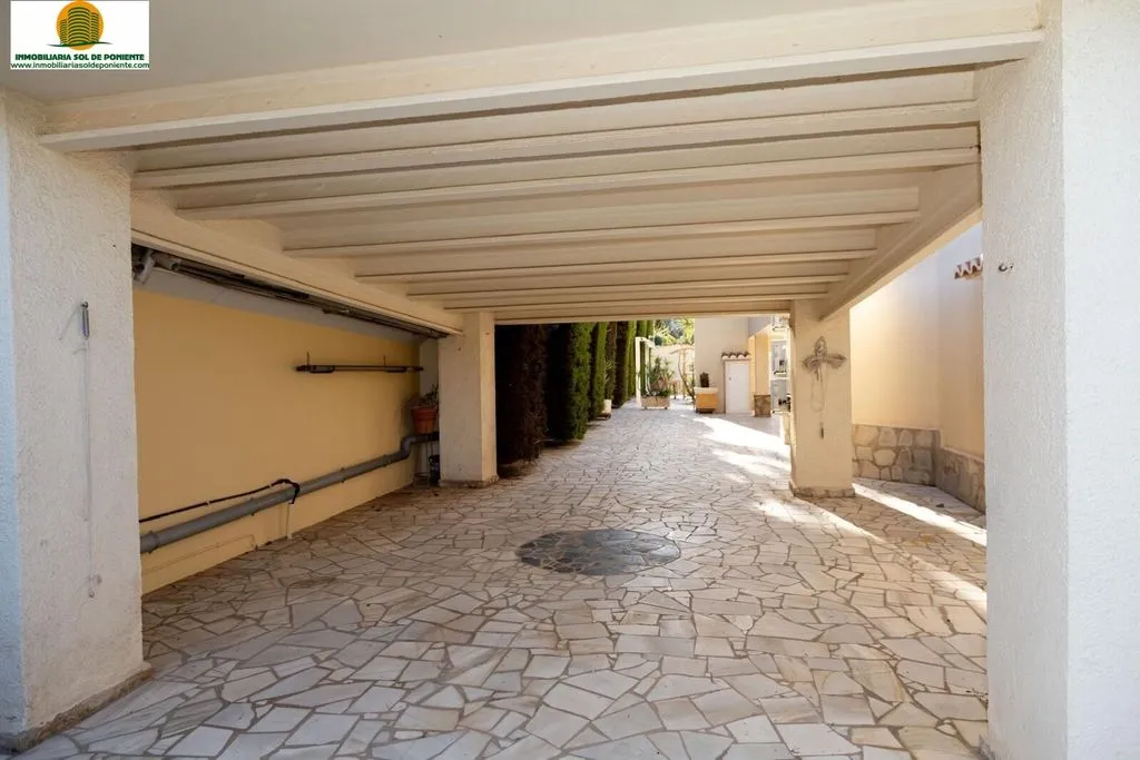 Garage - Luxury Villa with Sea View in Denia