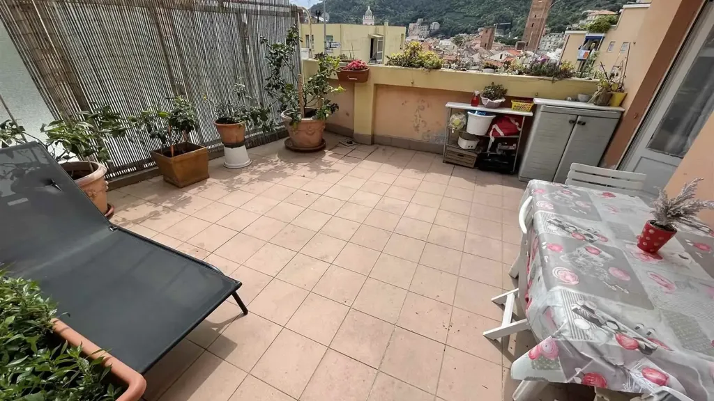 Terrasse - Apartment with Terraced View in Noli, Savona