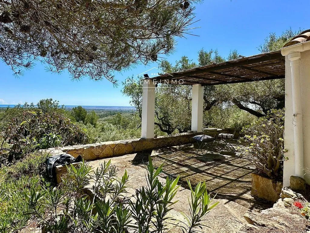 Terrasse - Rustic Estate with Pool and Sea Views near l'Ampolla