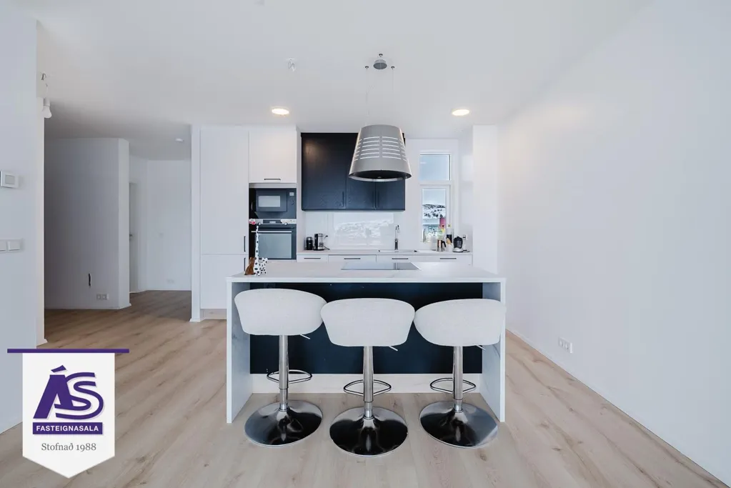 Cucina - Apartment with Sea View in Hafnarfjörður