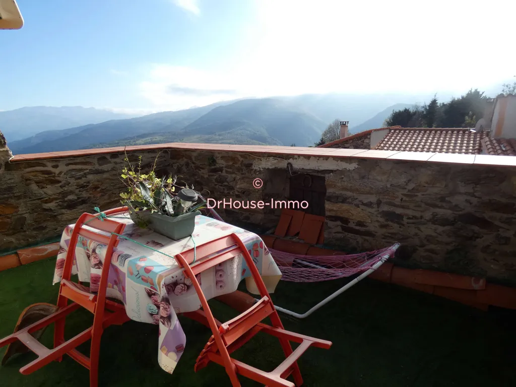 Terrasse - Maison en Pierre avec Solarium dans un Village