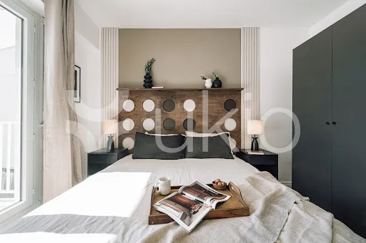 Chambres - Appartement Meublé avec Ascenseur à Paris 15e