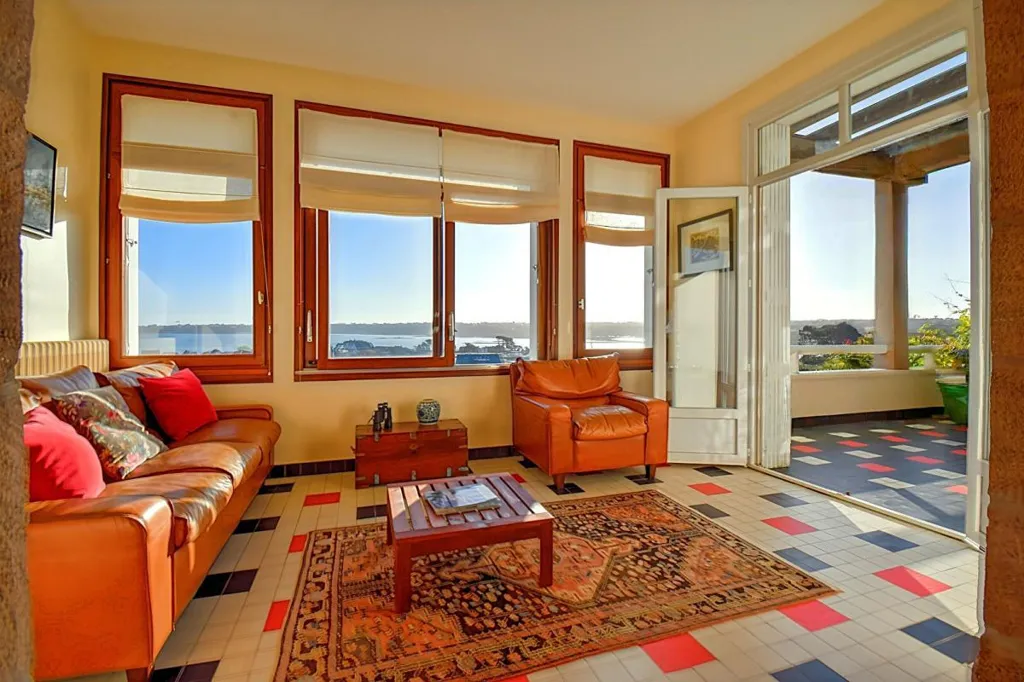 Séjour - Maison de Caractère avec Jardin à Perros-Guirec