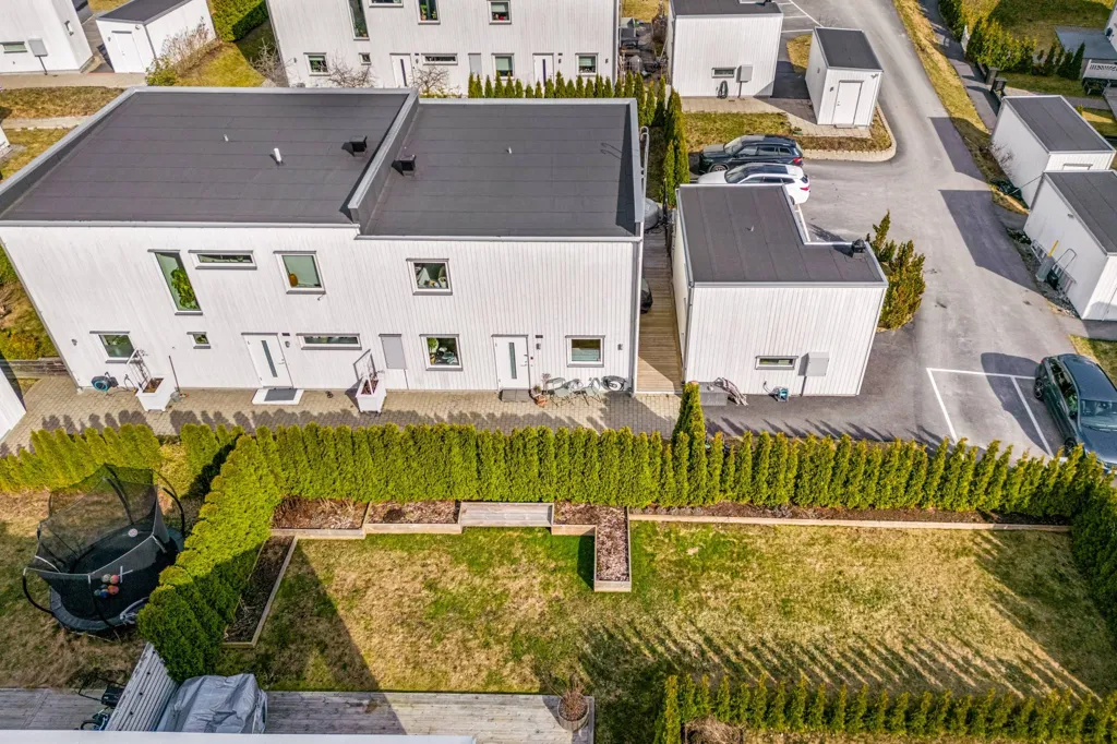 Vista aerea - Two-Storey Apartment with Panoramic Views in Glömsta