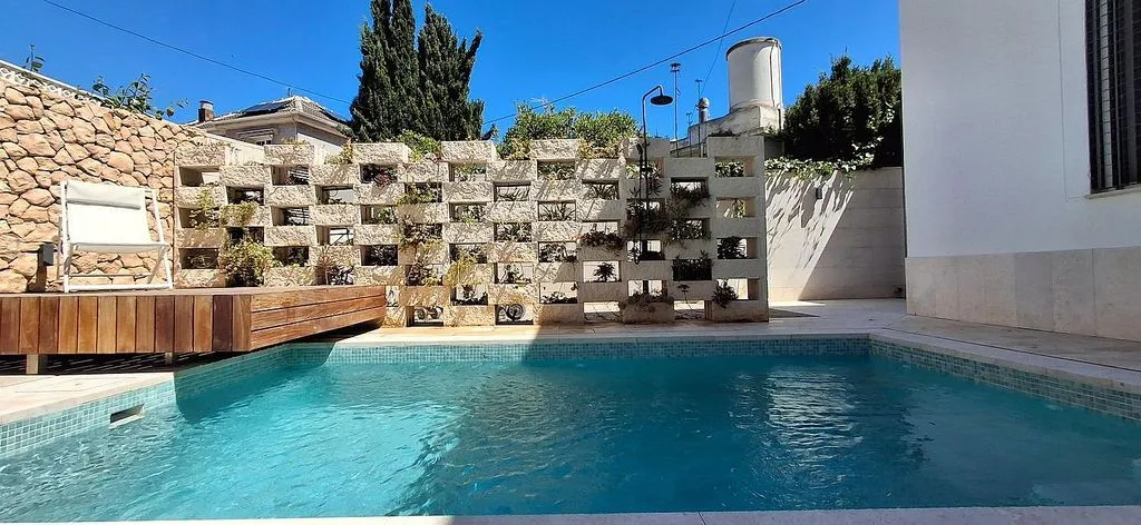 Piscine - Pared Chalet with Pool in Santiago de la Ribera