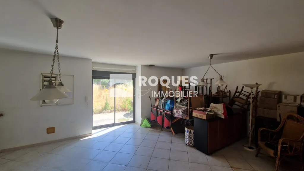 Garage - Stone House with Garden in Le Caylar