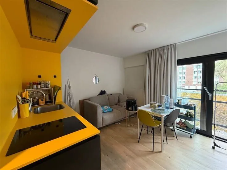 Köök - Apartment with City Centre Proximity in Leuven