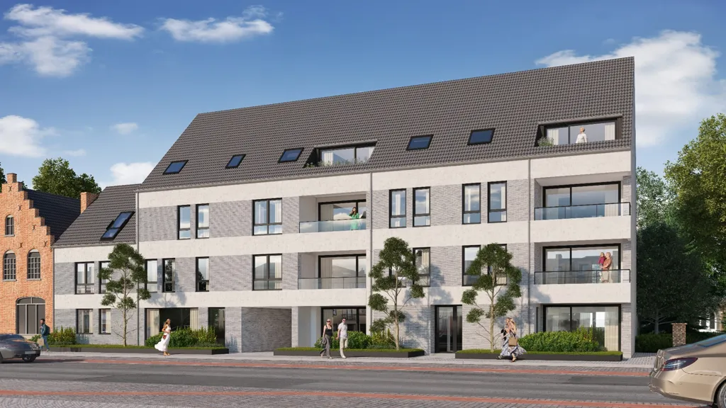 Appartement Neuf avec Terrasse à Bruges