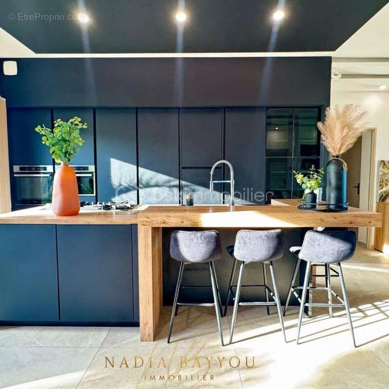 Kitchen - Contemporary Villa with Panoramic View in Exclusive Setting