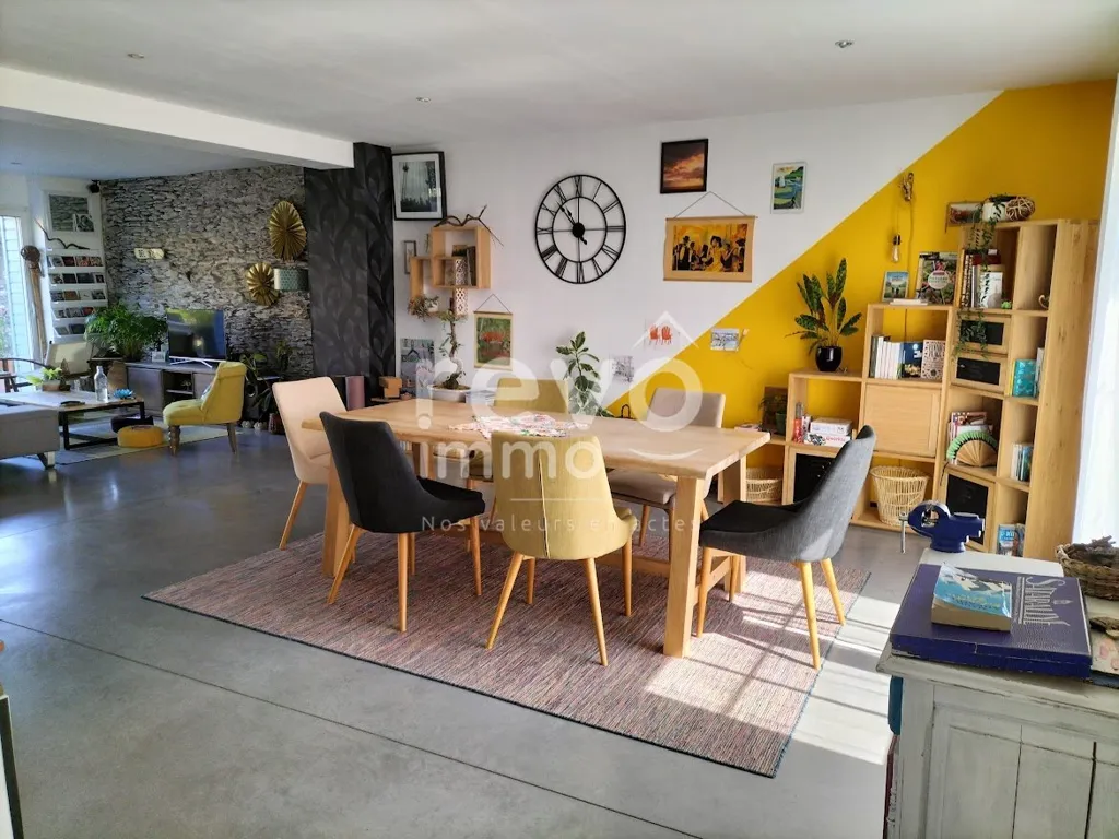 Salle à manger - Maison détachée rénovée avec jardin à Ste Gemmes S/Loire