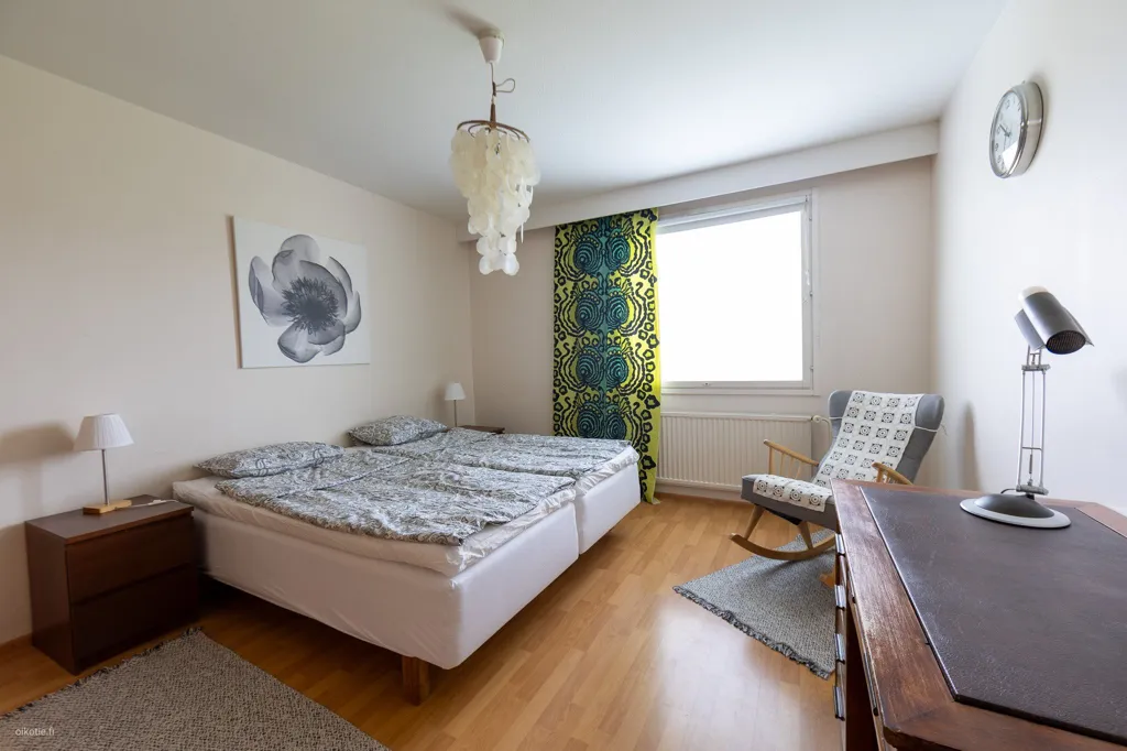 Camere da letto - Terraced Apartment with Balcony in Tornio