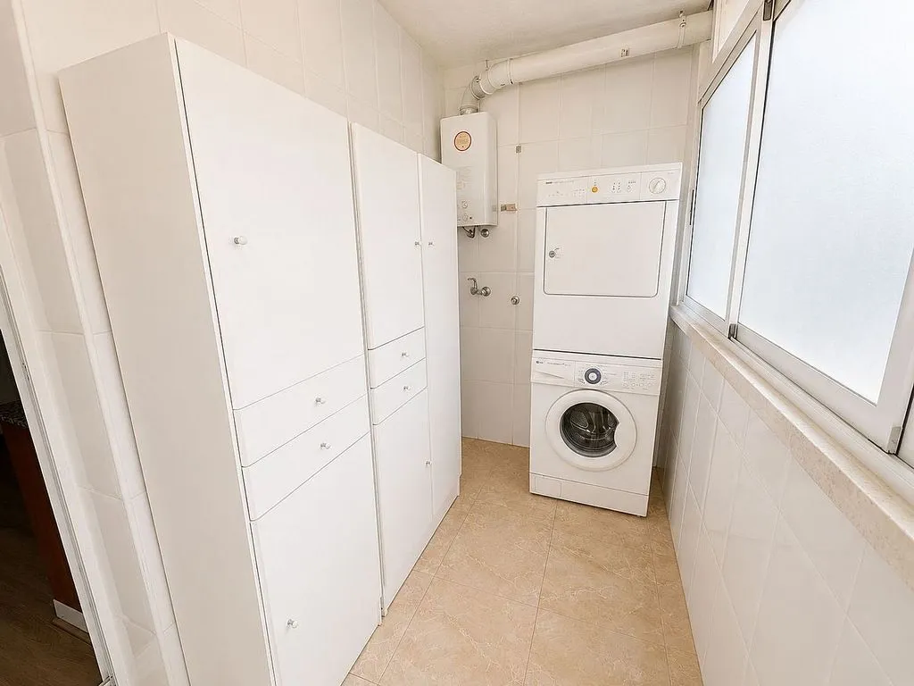 Buanderie - Apartment with Balcony in María Cristina