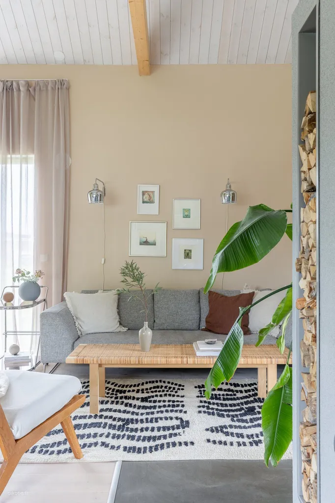 Séjour - Modern Detached House with Garden in Kerkkoo