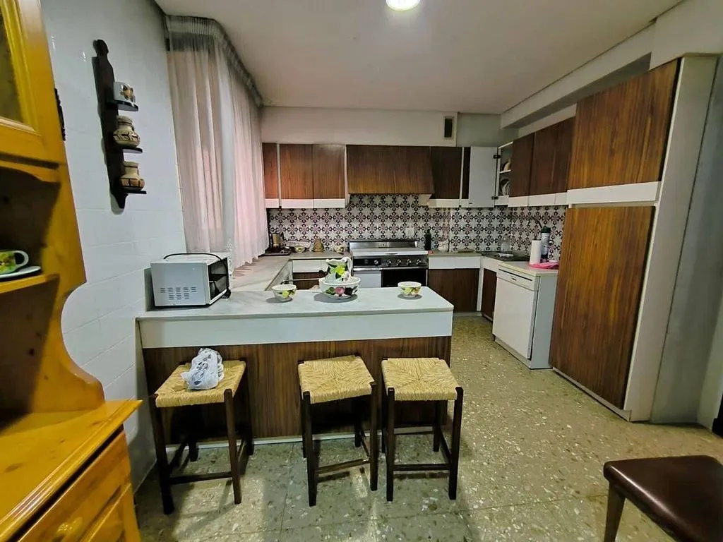 Köök - Spacious Apartment with Balcony in Albacete