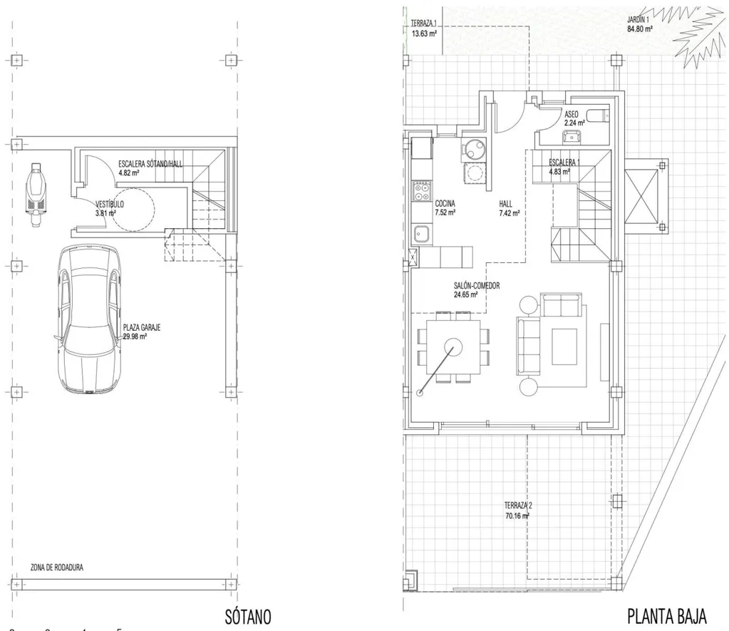Plan - Terraced House with Sea Views in Manilva