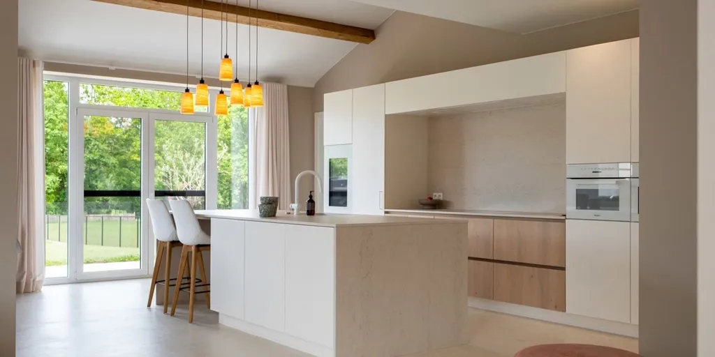 Cuisine - Nouvelle Villa avec Pratique à Westerlo